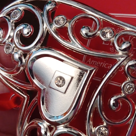 Lenox Silverplate Heart Ornament - Picture 4 of 6